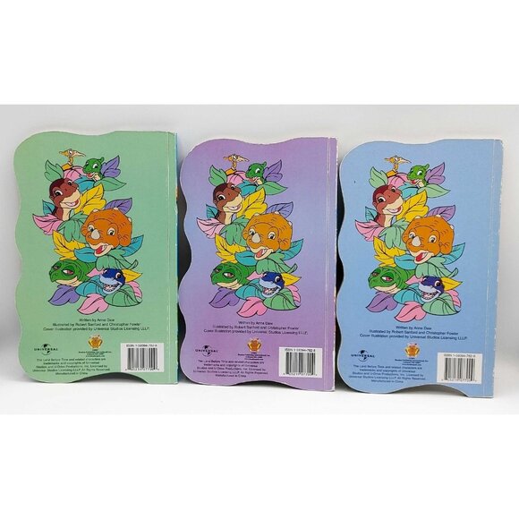 Vintage 1998 Land Before Time Playtime Board Books Set - Picture 2 of 2